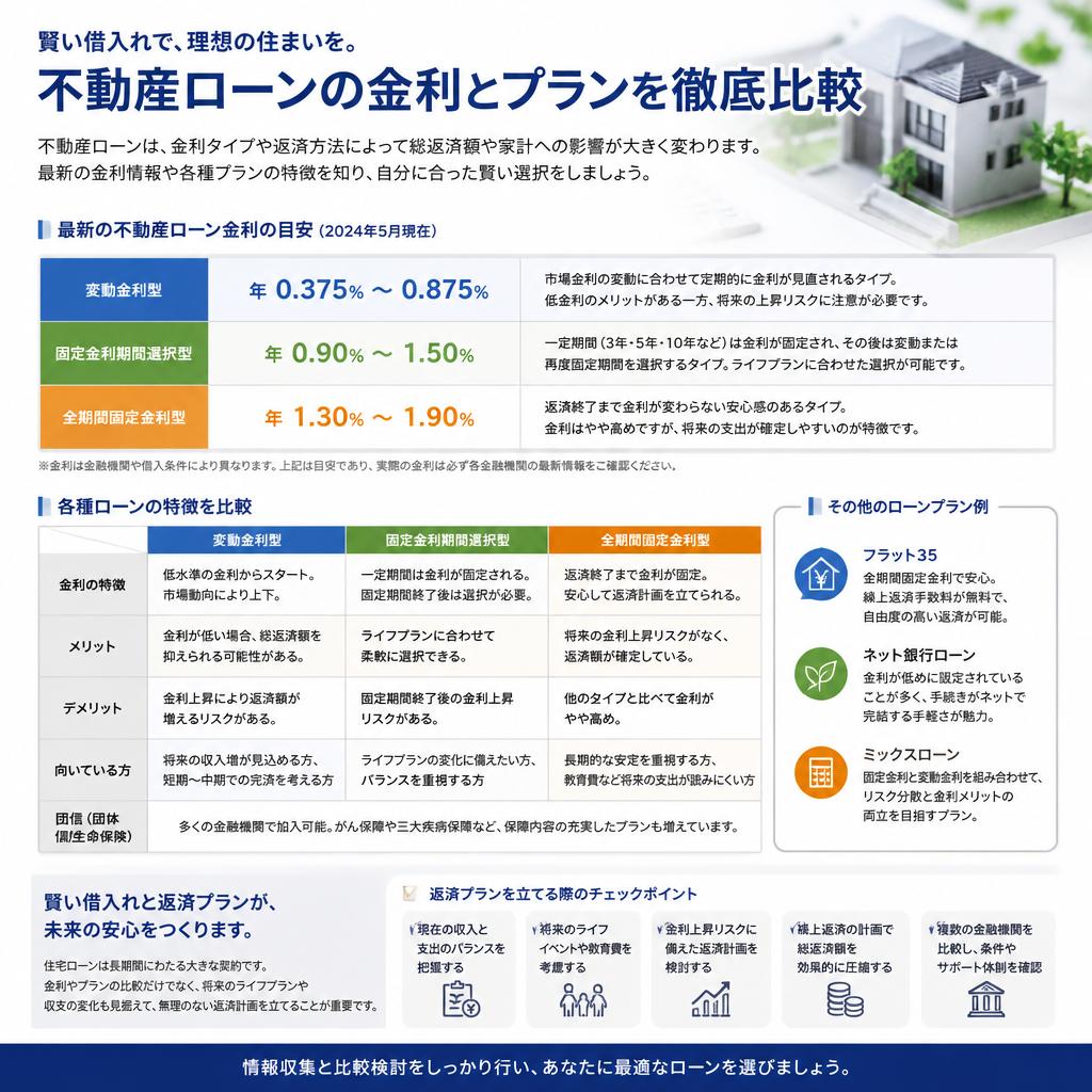 不動産ローンの最新情報