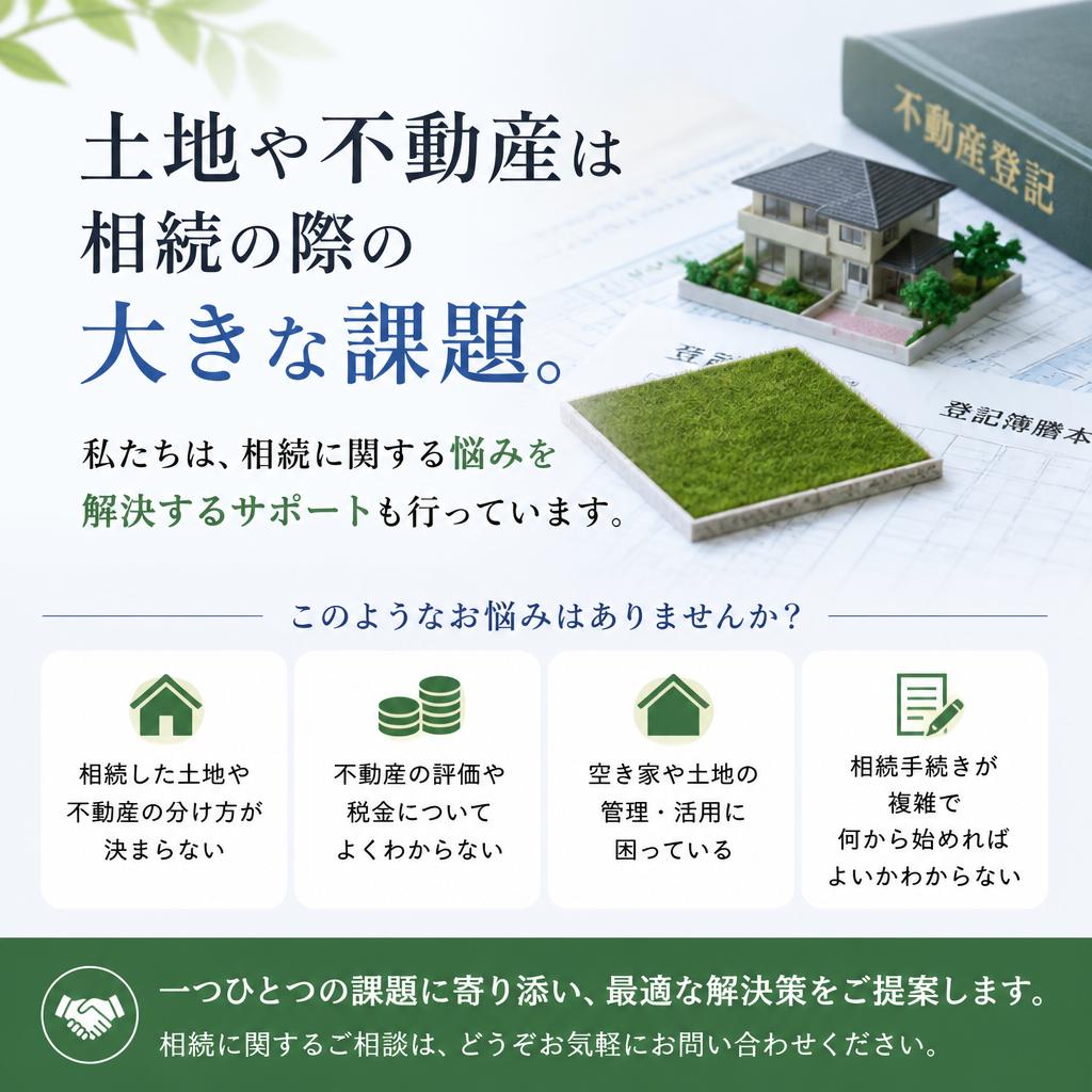 資産相続に関するサポート