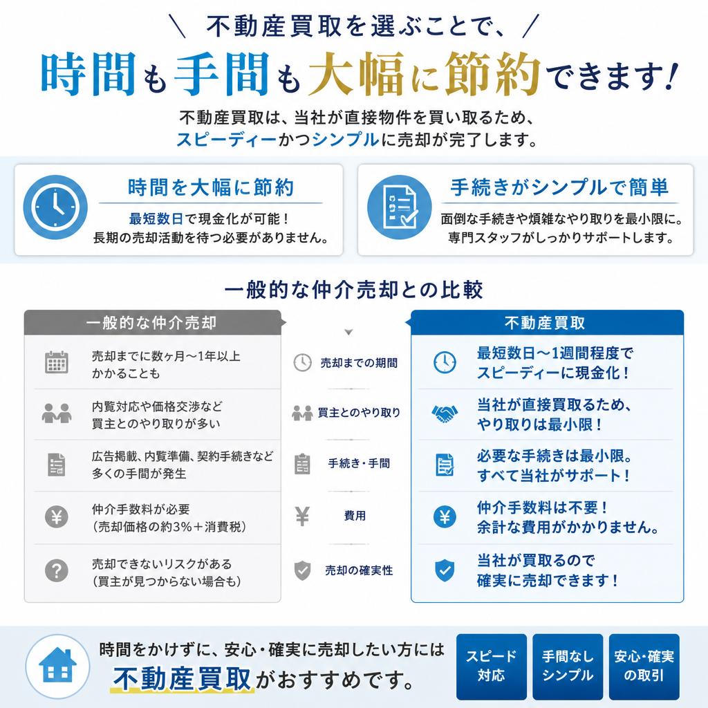2. 不動産買取のメリット