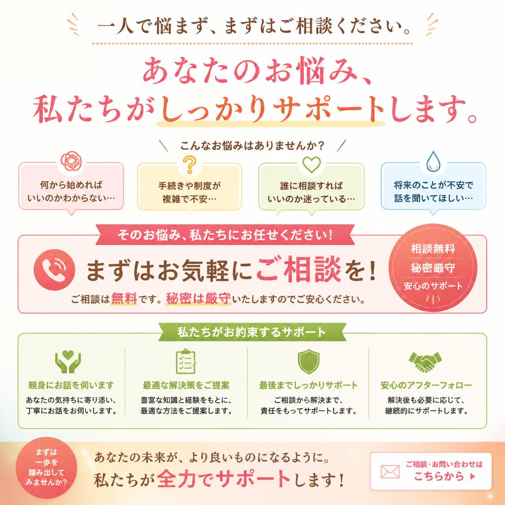 7. お問い合わせと無料相談のご案内