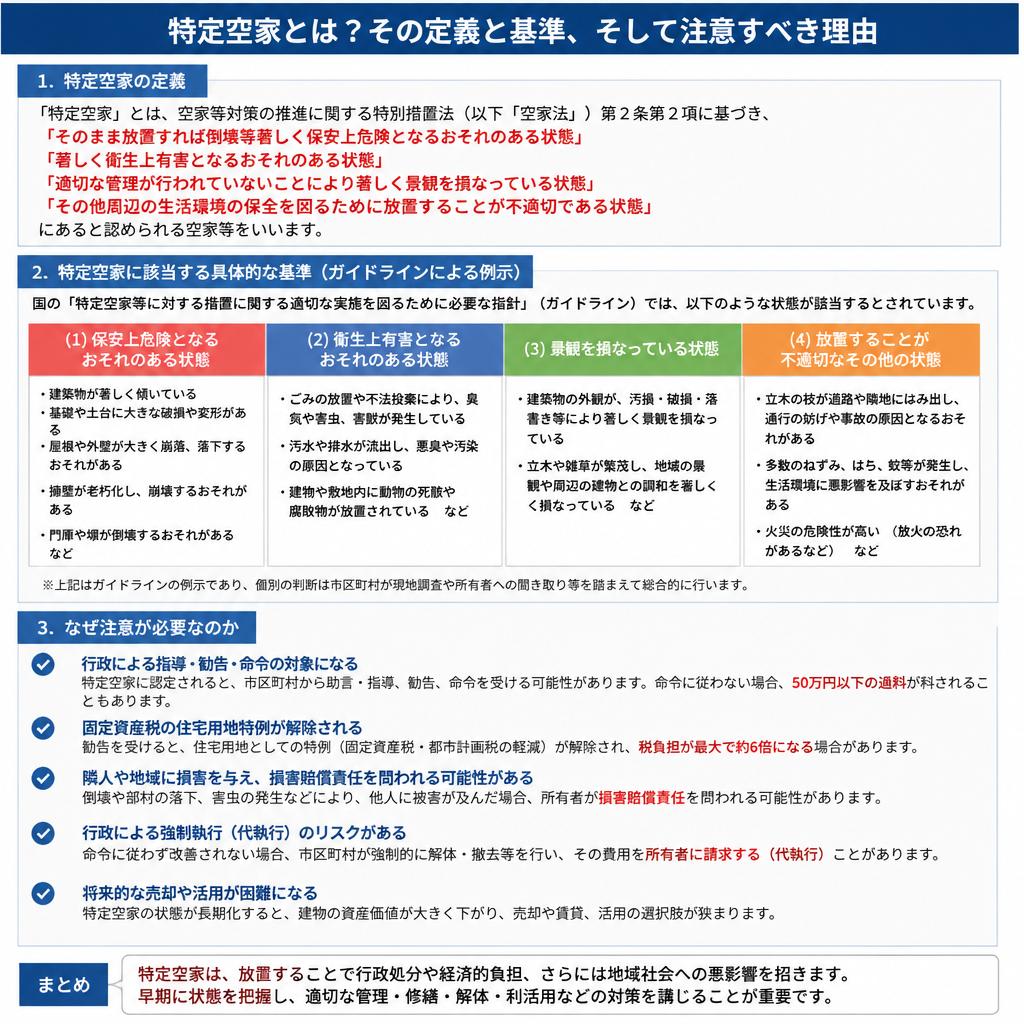 2. 特定空家とは何か？