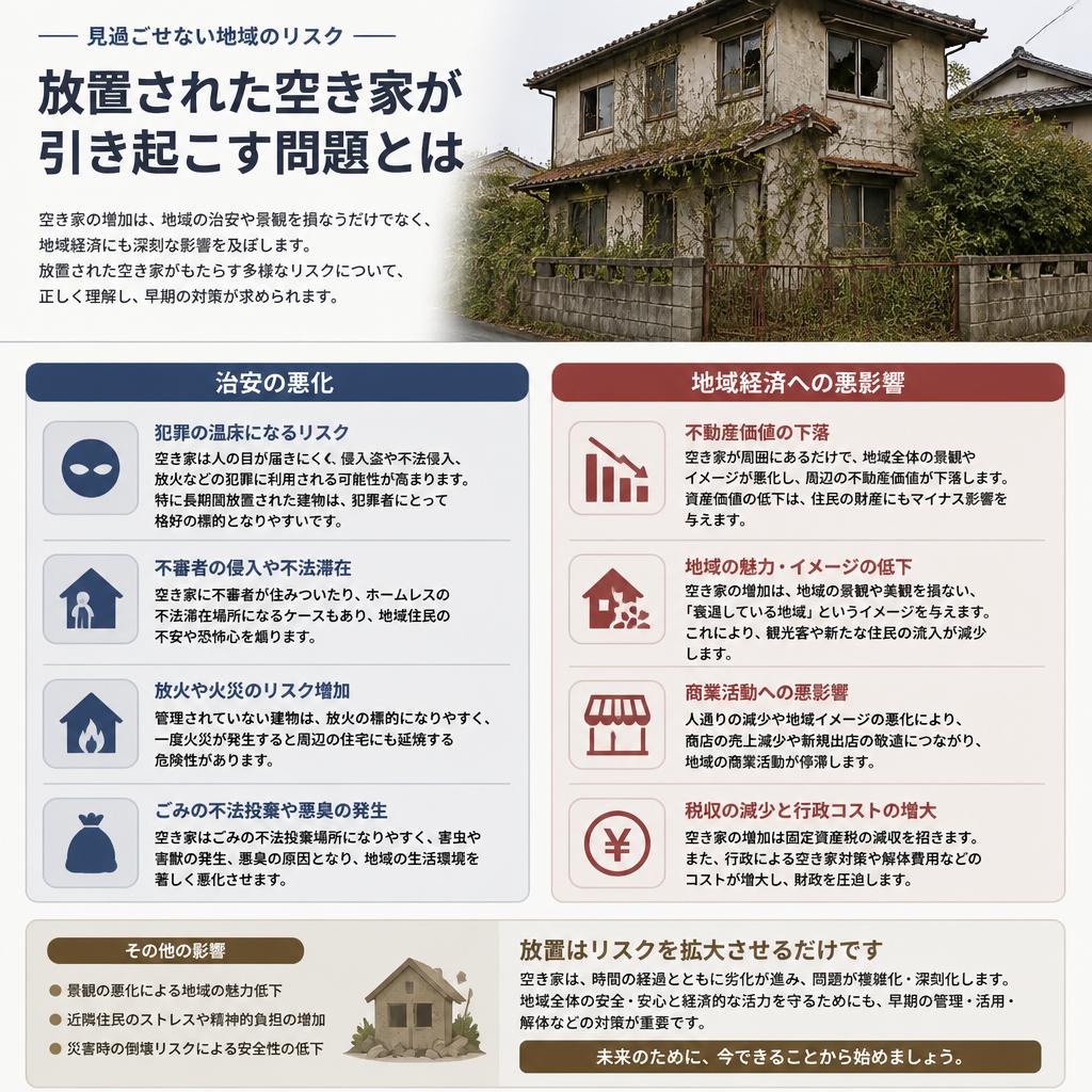 4. 空き家がもたらす社会的問題