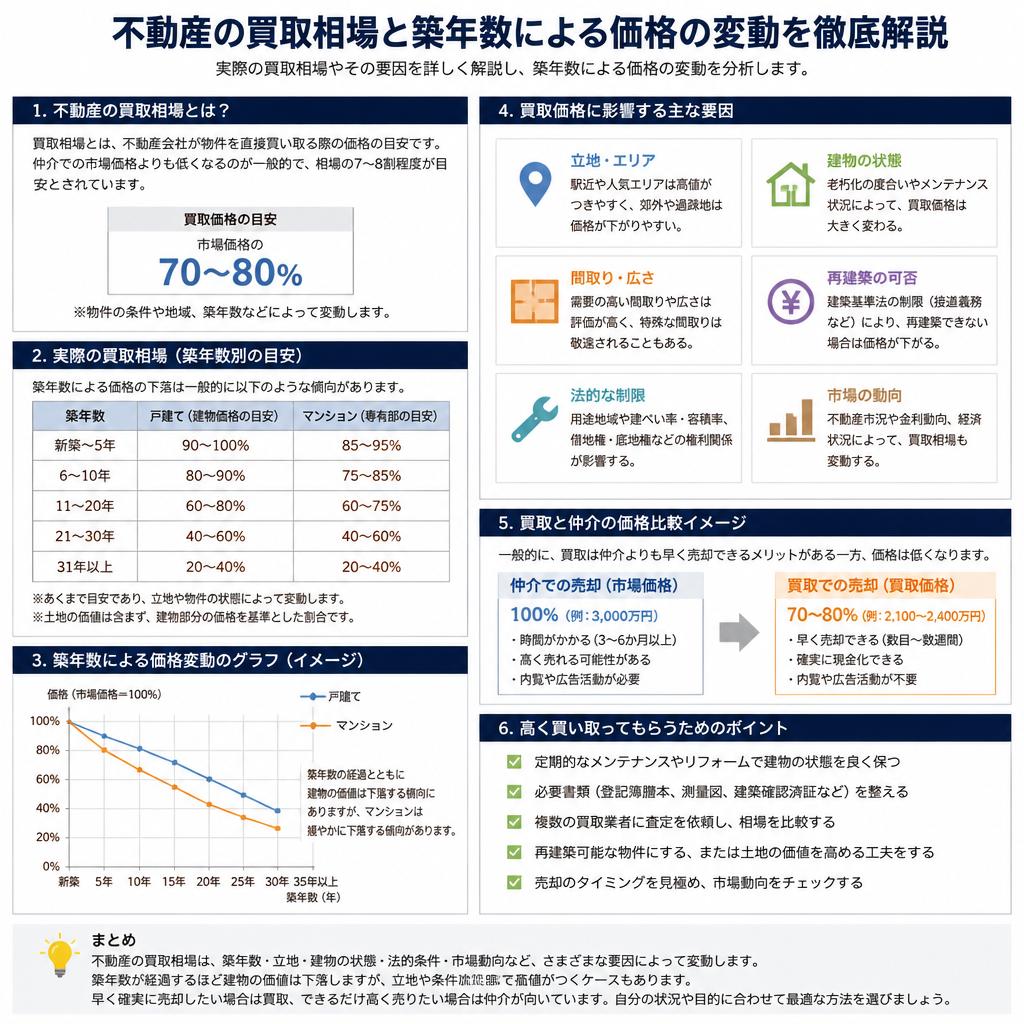 2. 築40年以上の空き家の買取相場