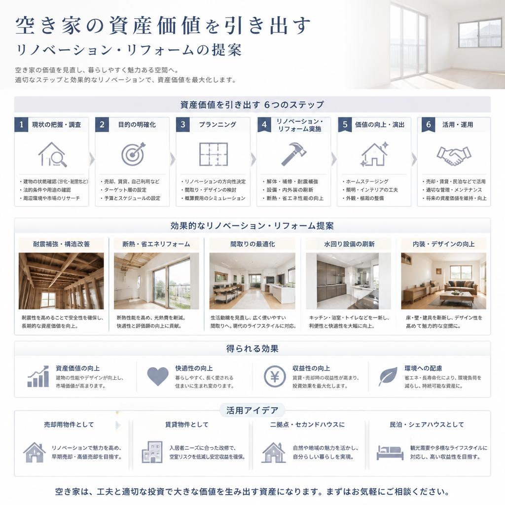 4. 資産価値を引き出す方法