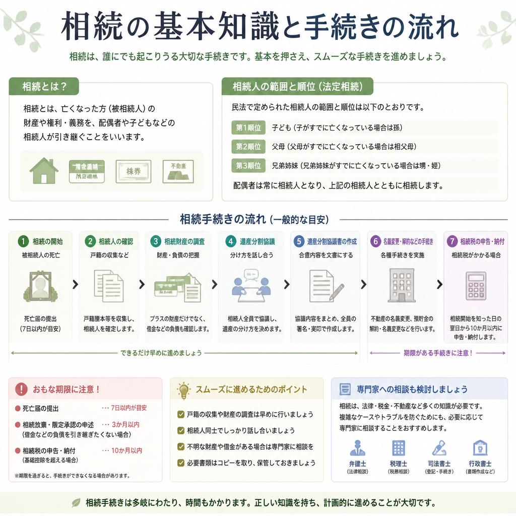 実家を相続する際の基本知識