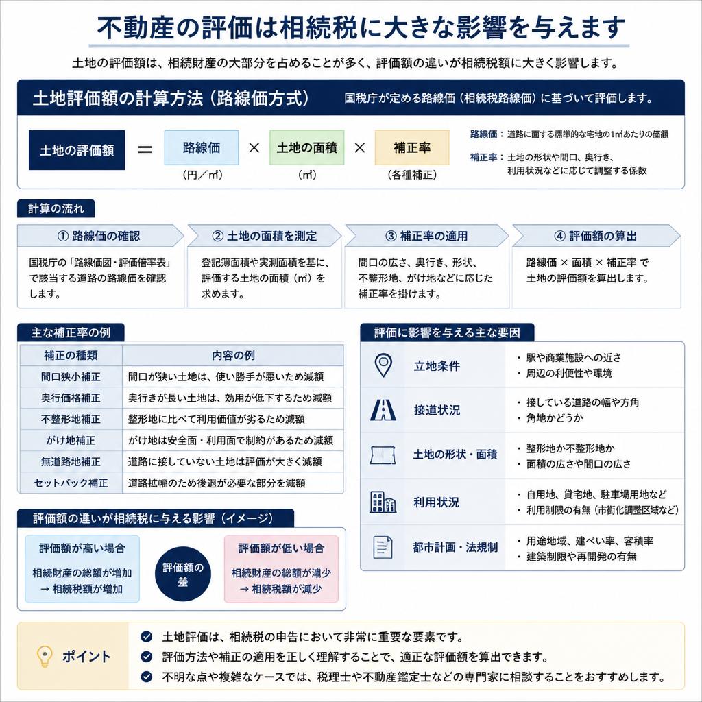 5. 土地評価額の算出方法